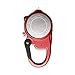 Dakota Watch Company Watch Mini Clip with Microlight, Red/Black