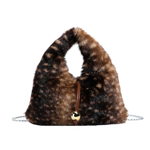 Sac coréen spacieux pour femme en peluche douce et confortable