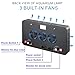 ATQIK 165w Full Spectrum Aquarium Light Reef/Fish Tank Light with 3 Dimming Modes 55 Premium SMD Chips 5 Colors LED Reef Light for Coral Saltwater Freshwater Fish (16