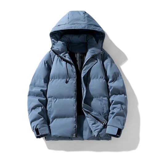 Doudoune style coréen en coton matelassé veste d'hiver décontractée hommes