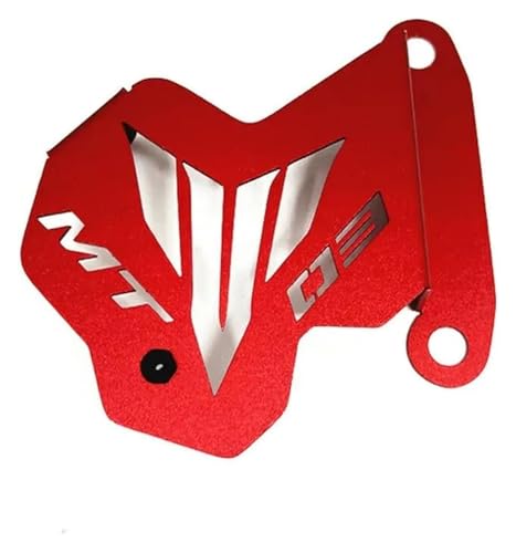 Protection étrier de frein avant MT 03 rouge pour vos sorties moto au quotidien