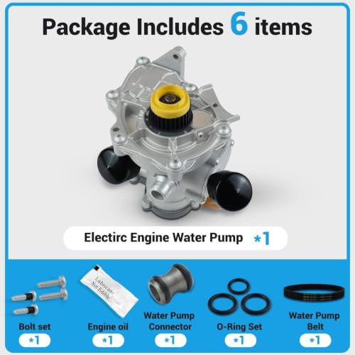 Image of 06L121111 Electric Engine Water Pump for Audi A3 A4 Allroad A5 Sportback A6 Q3 Q5 Q7 S3 TT