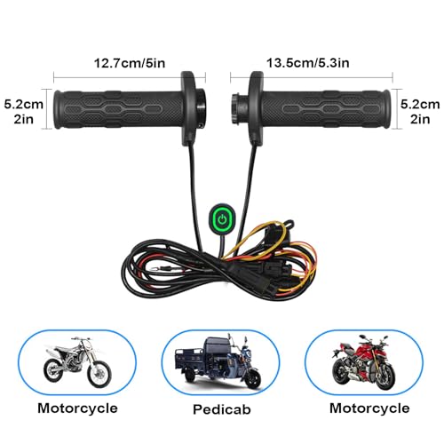 Chauffage rapide pour scooter et poignées de moto thermiques