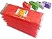 Boston Tech BE106-A Cera de Parafina pura 3 Kg. 6 bloques de 450g C/u. Ideal para cualquier baño de parafina. Uso terapéutico y estético. 4 Diferentes Aromas disponibles (Naranja)