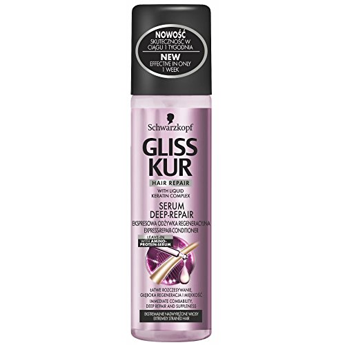 Schwarzkopf Gliss Kur Serum Deep-Repair Express Regenerating Conditioner Spray 200 ml / 6.7 fl oz