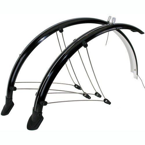 Schutzbl.-Set-28 Zoll-56 mm-SCHWARZ-Kunststoff