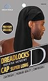 Dream World Spandex DreadLocks Cap Super Long Black