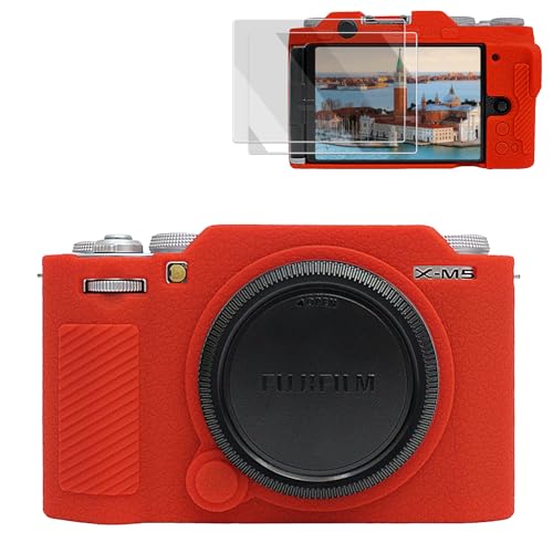 VOVMOEYA �x�m�t�C���� XM5 X-M5�p�V���R���P�[�X�A�x�m�t�C���� XM5 X-M5�p�A�N�Z�T���[�A�x�m�t�C���� XM5 X-M5�J�����p0.25mm�����^�X�N���[���v���e�N�^�[2���t��