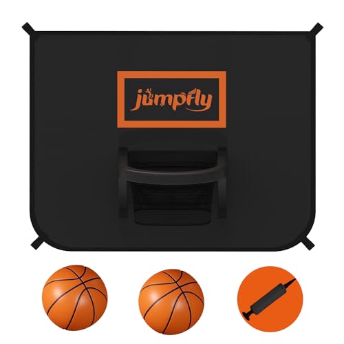 Trampoline Basketbalring, Breakaway Rim voor Dunking Trampoline Basketbal Bevestiging met Mini Basketballen Trampoline Accessoire voor Kinderen Volwassenen Binnen Buiten Gebruik