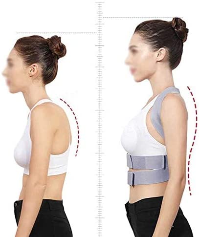 Correction de posture à dos au bureau avec la ceinture ui