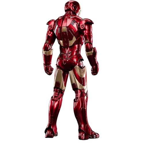 Image of ZD Toys Action Figure - 7 Inch Iron Man Mark 3, Interchangeable Parts, Premium Collectibles, Durable PVC Material, Ideal Gift for Collectors & Fans, Ages 15+ Years