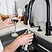 Edge Cook Spritz-Cookie-Press-Gun-Kit 20 Disc with 8 Icing Tips: Sturdy-Stainless-Steel - Works Even with Arthritis - Ideal for Holidays-Baking-Biscuit, Cake, Churro, Cookie Maker