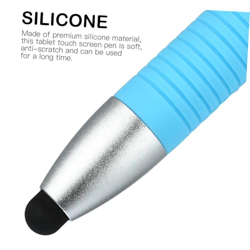 Pluma de la pantalla táctil de alta precisión con punta de sílice suave pack de 3 6