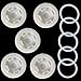 5 pack 2â€ Fine Thread Bung Cap,Thread Caps with Gasket,Poly Buttress Drum Bung for 55 Gallon Plastic Drum