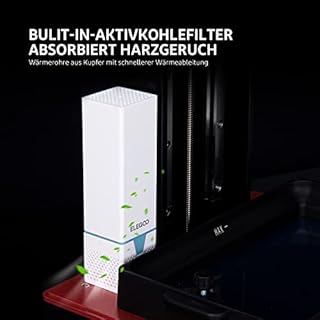 ELEGOO USB Purifier with Built-in Activated Carbon, Reducing Resin Odor and Fume, Compatible with Mars 4 Series/Saturn 8K Series/Saturn 3 Series/Jupiter SE Resin 3D Printers (Pack of 2)