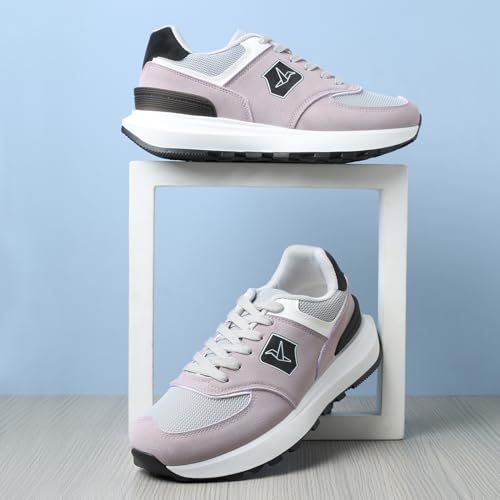 Image of YOHO Sneakers for Women | Breathable Upper, Cushioned Insoles & Lightweight Casual Shoes for Everyday Wear | Sporty & Stylish CAS 106