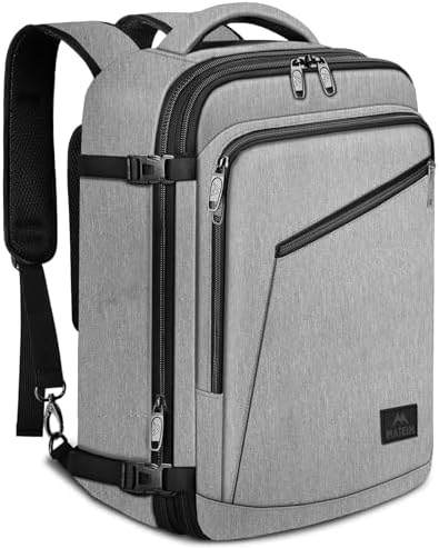 MATEIN Mochila Cabina 40x30x20 Vueling, Extensible Mochila Viaje ...