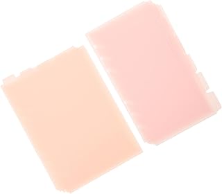 NOLITOY 2 Conjuntos De Etiquetas Clipes De Fichário Abas Tag Bloco De Notas Divisores De Página Marcadores De Bloco De Notas Divisores De Fichário De Papel Suprimentos De Fichário Página