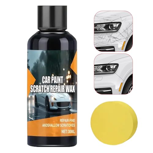 Nudorpn Removedor de Arañazos para Pintura de Coche - Restaurador De Pintura De Automóvil Con Almohadilla Pulidora | Restaurador De Compuesto Abrillantador Suministros De Detallado