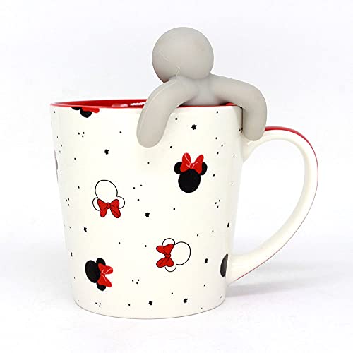 10024187 - CANECA 350ML C/INFUSOR P/CHA MINNIE MOUSE