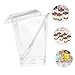 DIYEAH Set of 150 Dessert Cups Portable Mousse Holders Party Tiramisu Cups with Spoons