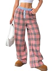 0-pink Plaid