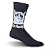 Grumpy Cat Men's Go Away Crew Socks, Black, 10-13/6-12