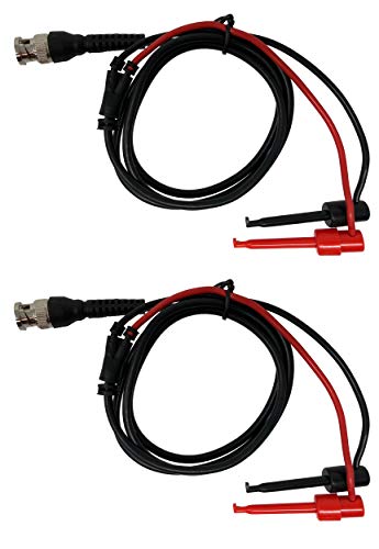 Tetra-Teknica TMA010 BNC to Minigrabber Test Lead Set, 40 Inch, 2 Sets