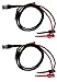 Tetra-Teknica TMA010 BNC to Minigrabber Test Lead Set, 40 Inch, 2 Sets