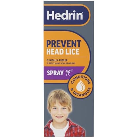 Hedrin Prevent Head Lice Spray for Families Cover