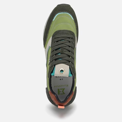 Image of ELHANN.H The SJ688 Sneaker Combines Simple Lines with a Dynamic Style. Brings Authenticity Vintage Look to the Shoes.
