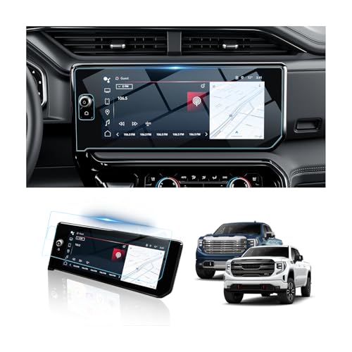 Écran tactile GMC Sierra 1500 protégé pour vos sorties tout-terrain et chantiers