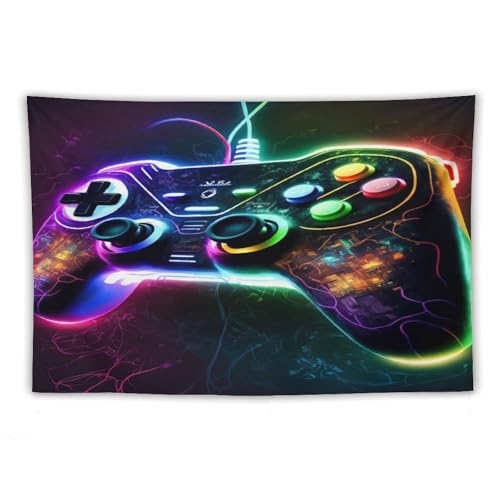 Tenture Esthétique Gaming pour Déco de Dortoir et Studio Étudiant - 3