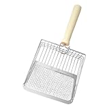 Effiziente Metall-Katzenstreuschaufel mit breiten und feinen Rastern für...