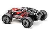 Inkl. Räder Absima Hot Shot Absima 1:10 RC Modellauto AT3.4 Truggy mit Brushed Elektroantrieb und Allradantrieb als Bausatz, Rot, Grau, Schwarz
