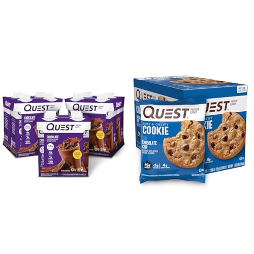 Quest Nutrition Ready To Drink Chocolate Protein Shake & Chocolate