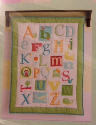 Laura Ashley Crib Set Bedding Owlphabet ABC Sage Nursery Comforter
