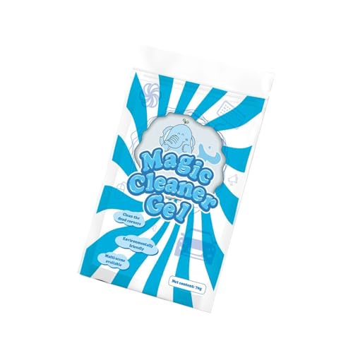 LAIOUSN Gel de limpieza pegajoso para teclados de coche, espacio reducido, reutilizable, masilla de limpieza para coleccionistas