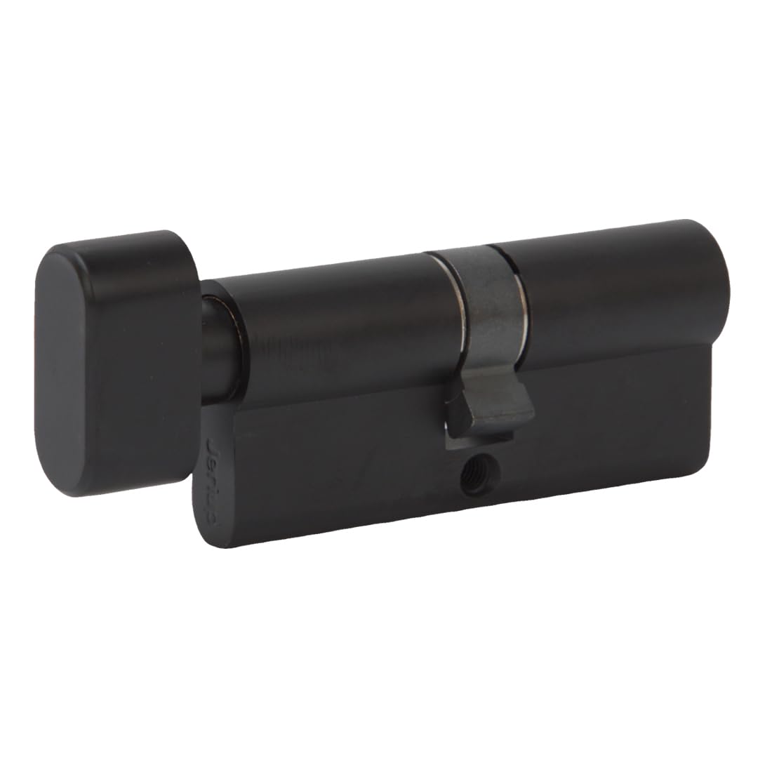 Jeriup 80mm Euro Profile Lock Cylinder – Keyed Alike, 35/10/35, 7-Pin Dimple Keys, Solid Brass, Single Open