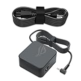 65W AC Laptop Charger Adapter Replacement for Asus S300C S300CA Q301 Q301L Q301LA Q400 A52F A53E A53U K50I K50IJ K52F R503U R510C R510CA R510L X401 X401A X401U X551M X551MA X551MAV Power Supply Cord