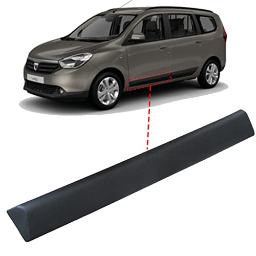 MKAREPART Moldura Exterior Tira Alerón Delantero Izquierdo Compatible con Dacia Lodgy 2012 en adelante 808779284R (Delantero Izquierdo)