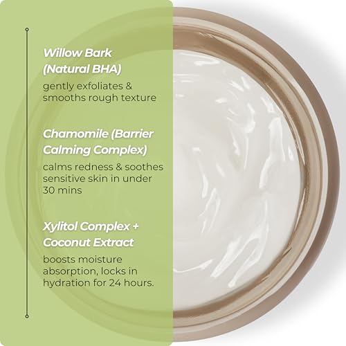Natics Nourish Daily Face Moisturizer – Instant Hydration & Barrier Repair with Natural BHA & Prebiotics – Vegan, Cruelty-Free, TSA-Friendly Travel Size, for Sensitive, Oily & Acne-Prone Skin (1 oz)