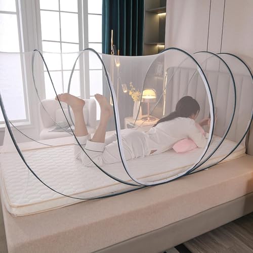 Outdoor sleeping nets tienda de pantalla portátil con malla fina transpirable 3