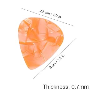 Dilwe 50pcs Médiators Guitare, médiators en celluloïd, Accessoires pour Instruments de Musique Guitare Folk Acoustique… - Les Beatles, Paul McCartney, John Lennon, RIngo Starr, George Harrison Dilwe 50pcs Médiators Guitare, médiators en celluloïd, Accessoires pour Instruments de Musique Guitare Folk Acoustique… – Image 5