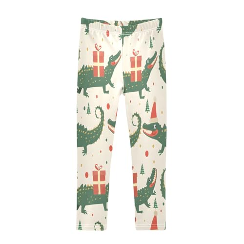 Bolaz Toddler Girls Leggings Printed Yoga Pants Leggings Crocodiles Gifts for Kids