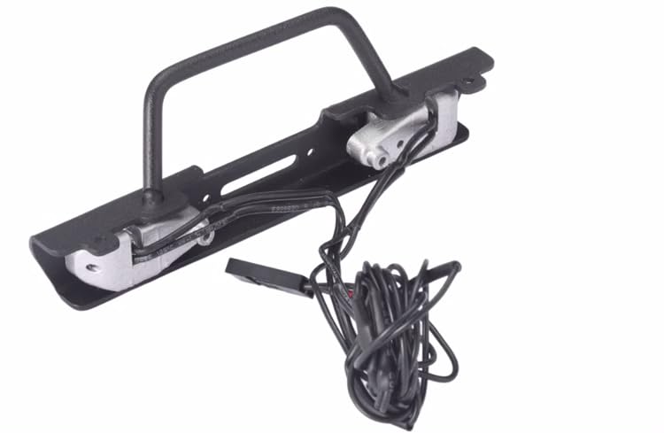 Paraurti Anteriore Per Auto RC Con Luce LED Per Telaio ORV Lunch Box