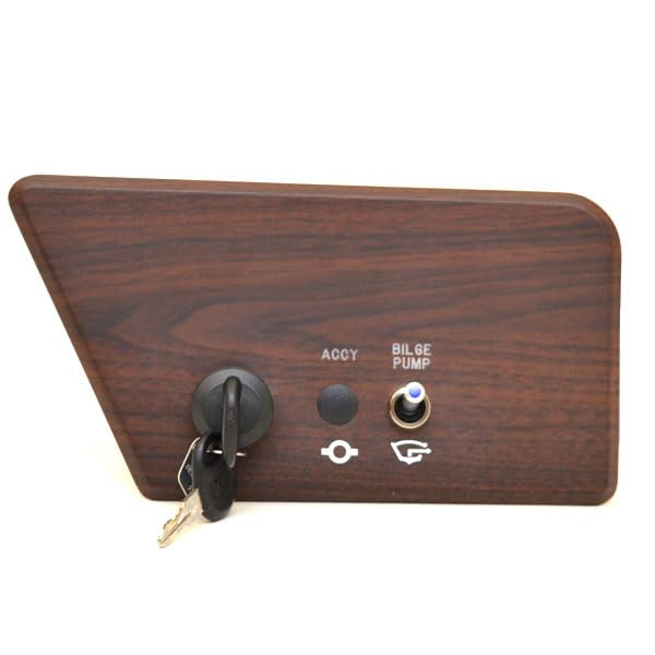 Sea Ray Boat Ignition Switch Panel 2193500 | 19/21 SPX Woodgrain