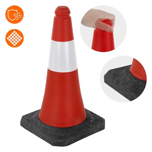 Plot de sécurité portable anti-vent avec base lourde pour interdiction de stationner - 6