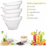 5PCS Cheese Cloth Bags for Straining, Bowl-shaped reusable nylon cheese cloth filter bag, fine mesh multi-purpose food filter bag, suitable for nut milk, juice, soy milk, dumpling fillings. (Medium)