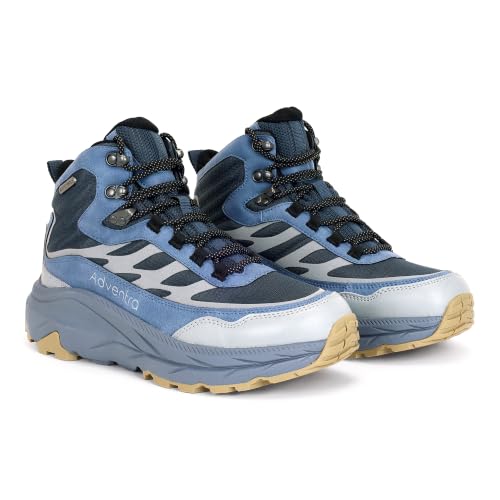 Image of Waterproof Hiking Shoes | Mid Ankle | Ripstop Fabric | Anti Skid Rubber Sole | ET1112